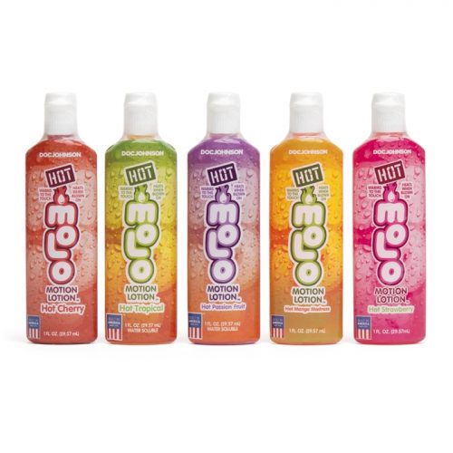 Doc Johnson Hot Motion Lotion Massage Lubricants (5 x 28g) - Doc Johnson