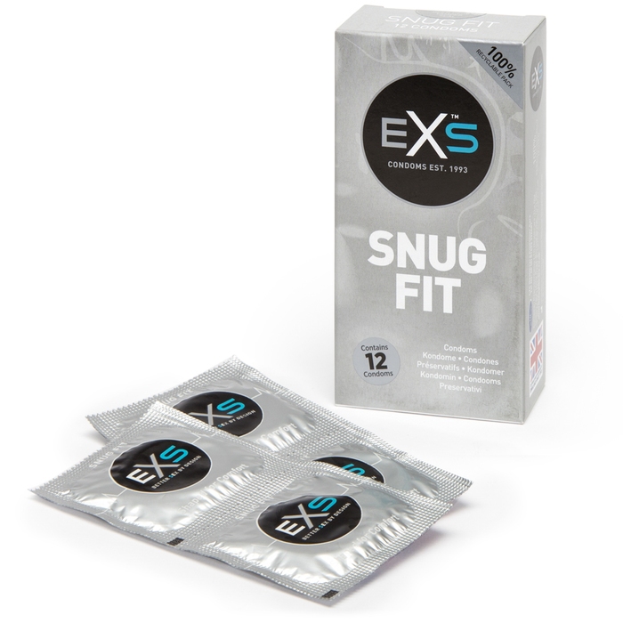 EXS Snug Fit Condoms (12 Pack) - EXS Condoms