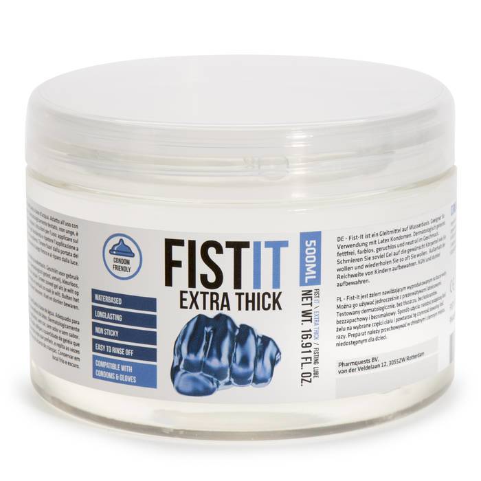 FIST IT Extra Thick Water-Based Anal Fisting Lubricant 500ml - Unbranded