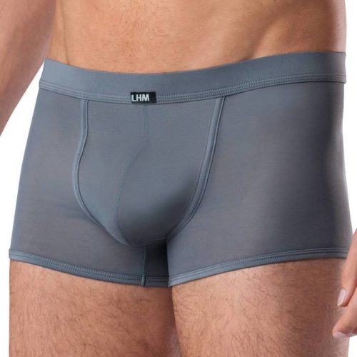 LHM Grey Microfibre and Mesh Boxer Shorts - LHM