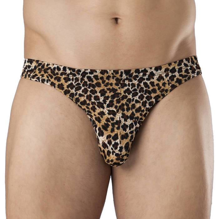 LHM Leopard Print Thong for Men - LHM