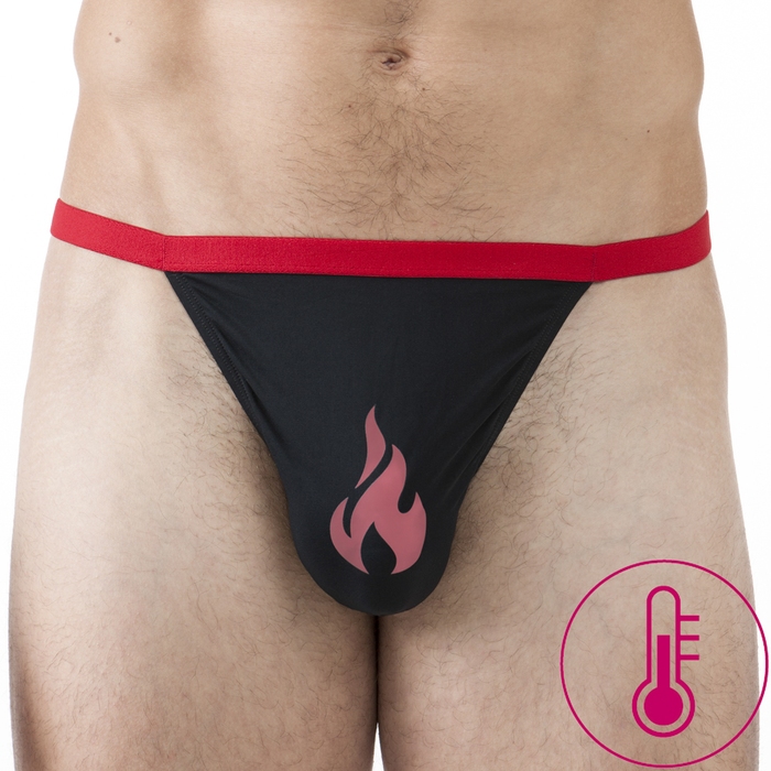 Lovehoney Hot For You Colour-Changing Men's Thong - Lovehoney Lingerie