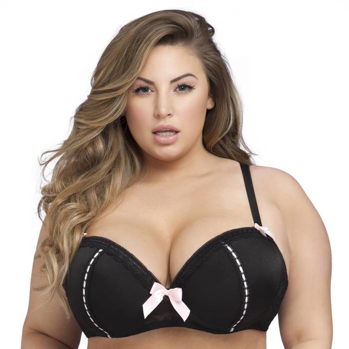 Lovehoney Plus Size Seduce Me Push-Up Bra - Lovehoney Lingerie