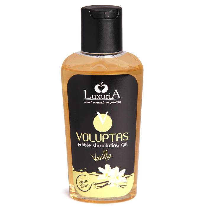 Luxuria Vanilla Edible Warming Massage and Stimulating Gel 100ml - Unbranded