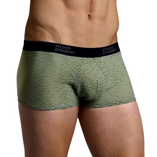 Male Power Brazilian Artigo Green Boxer Shorts - Male Power