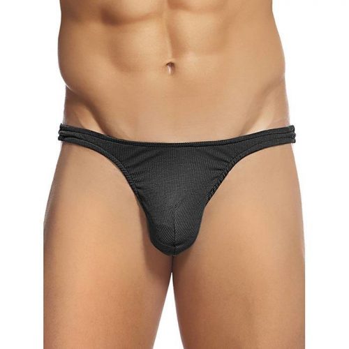 Male Power Cotton Rib Sexy Thong - Male Power