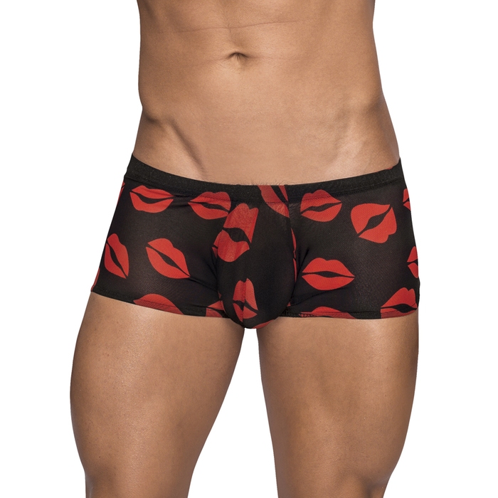 Male Power Lipstick Kisses Boxer Shorts - Male Power