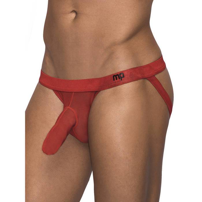 Male Power Sheer Mini Hose Jock Strap - Male Power