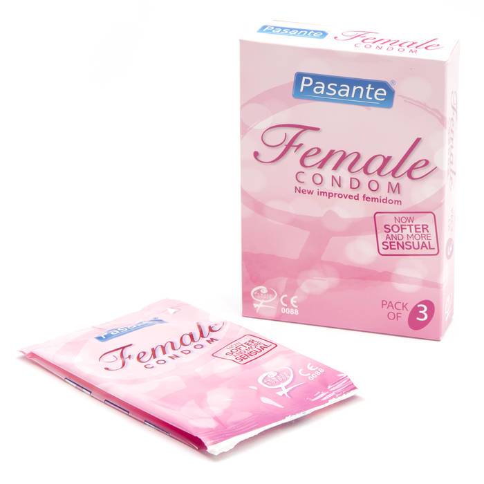 Pasante Female Condoms (3 Pack) - Pasante