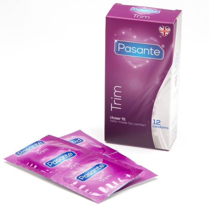 Pasante Trim Condoms (12 Pack) - Pasante