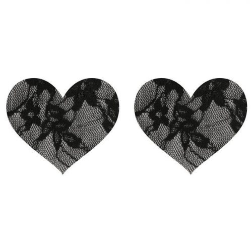 Peekaboos Premium Lace Heart Nipple Pasties - Nippies