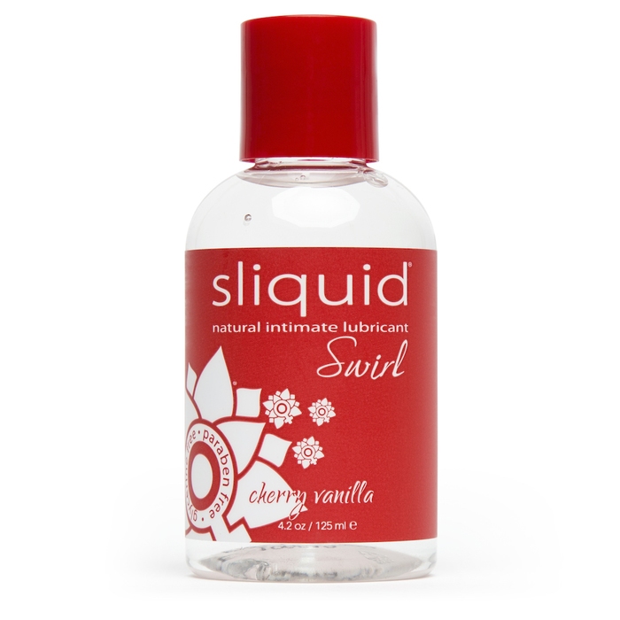 Sliquid Swirl Cherry Vanilla Flavoured Lubricant 125ml - Sliquid