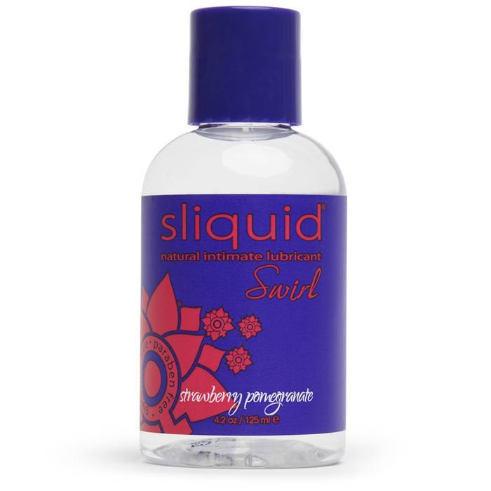 Sliquid Swirl Strawberry Pomegranate Flavoured Lubricant 125ml - Sliquid