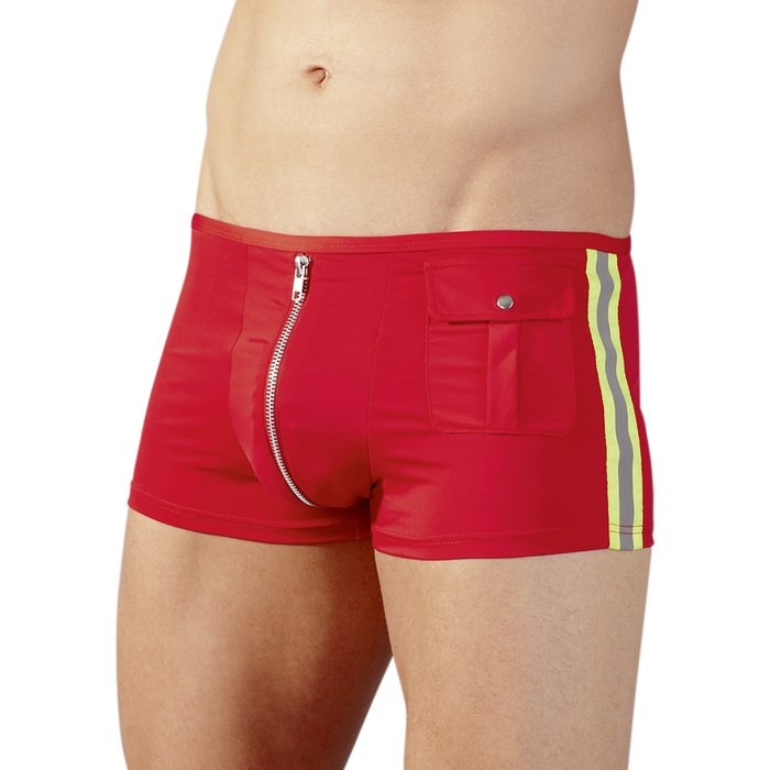 Svenjoyment Sexy Fireman Zip Front Boxers - Svenjoyment