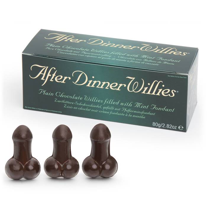 After Dinner Willies Chocolates 80g (8 Pack) - Rude Food