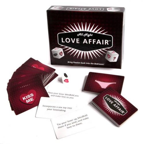 All Night Love Affair Dice And Card Game - Unbranded