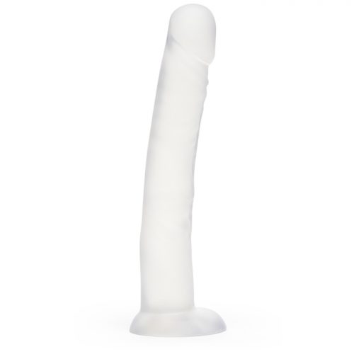 BASICS Clear Suction Cup Dildo 10 Inch - Lovehoney BASICS