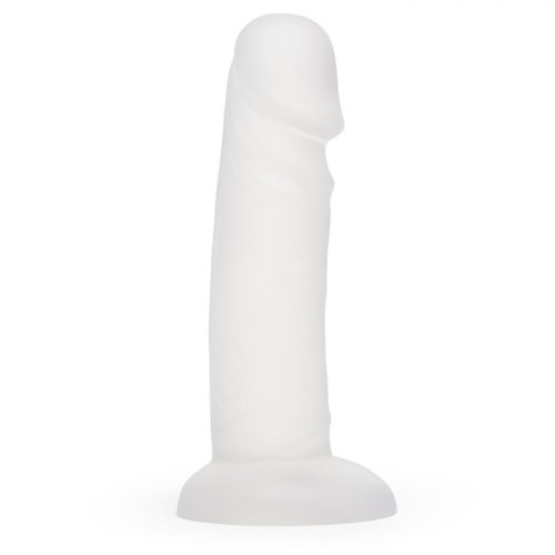 BASICS Clear Suction Cup Dildo 6 Inch - Lovehoney BASICS