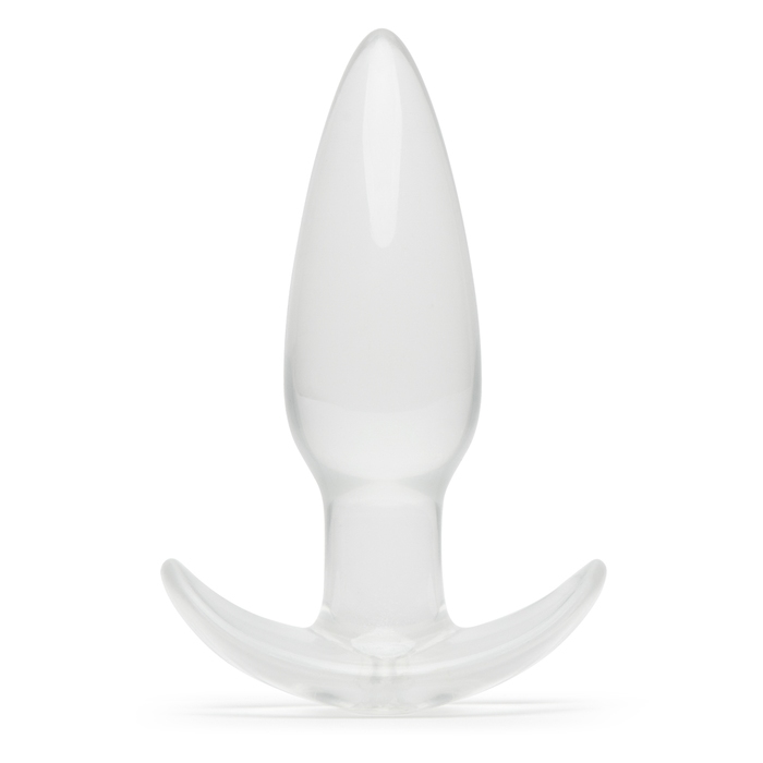 BASICS Clear T-Bar Butt Plug - Lovehoney BASICS