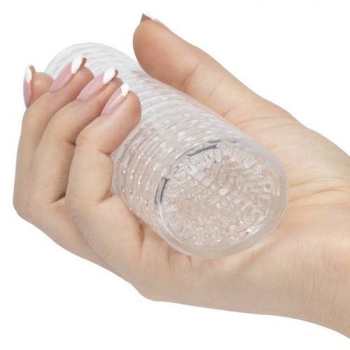 BASICS Clear Textured Stroker - Lovehoney BASICS