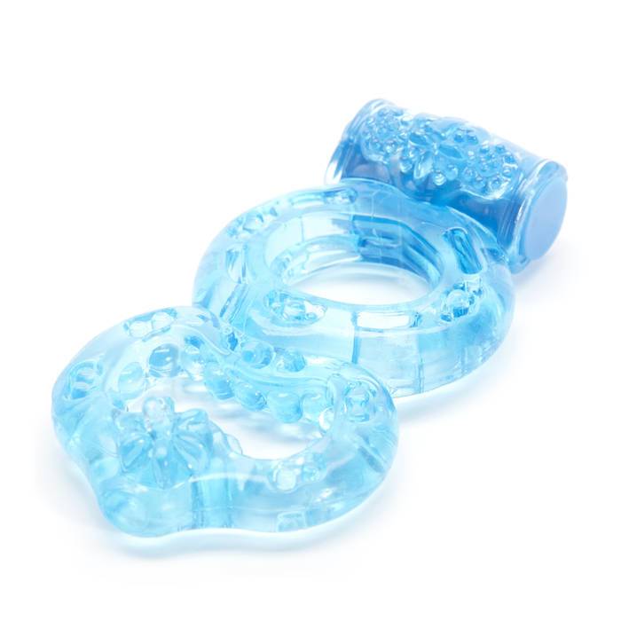 BASICS Vibrating Twin Cock Ring - Lovehoney BASICS