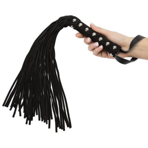 Bondage Boutique Advanced Extra Long Suede Flogger - Bondage Boutique