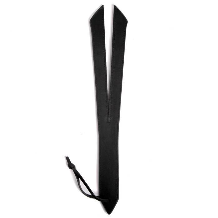 Bondage Boutique Advanced Split Leather Tawse Paddle - Bondage Boutique