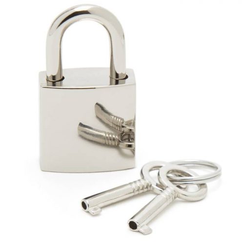 Bondage Boutique Padlock and Key - Bondage Boutique