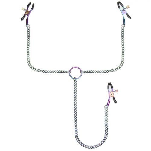 Bondage Boutique Rainbow Nipple & Clitoral Clamp - Bondage Boutique