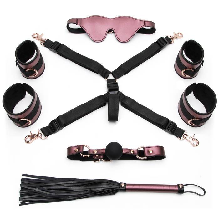 Bondage Boutique Seduce Me Lover's Bed Bondage Kit (4 Piece) - Bondage Boutique