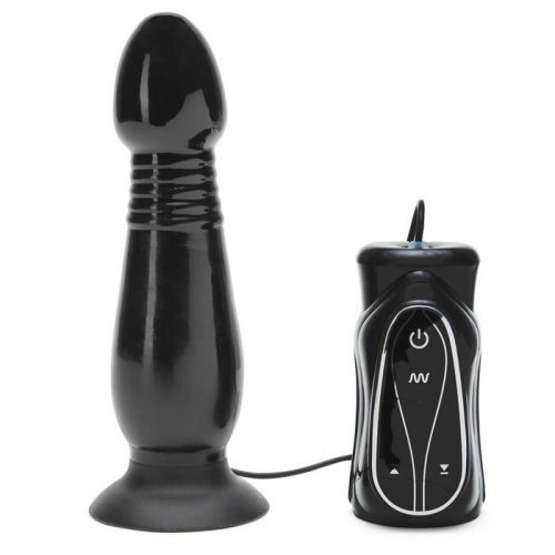 Booty Blaster 10 Function Thrusting Vibrating Butt Plug - Seven Creations