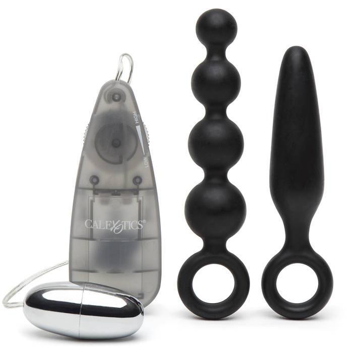 Booty Call Powerful Vibrating Butt Plug Kit - Cal Exotics