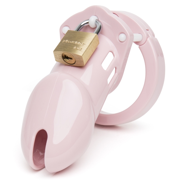 CB-6000 Pink Male Chastity Cage Kit - CB Chastity Devices