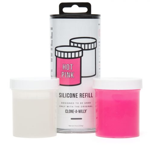 Clone-A-Willy Hot Pink Silicone Refill - Clone A Willy