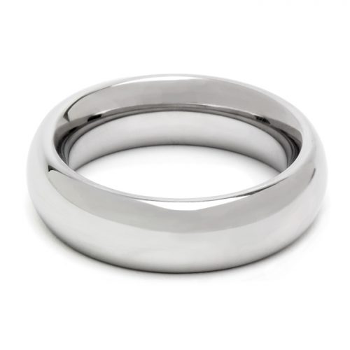 DOMINIX Deluxe 1.9 Inch Stainless Steel Doughnut Cock Ring - DOMINIX