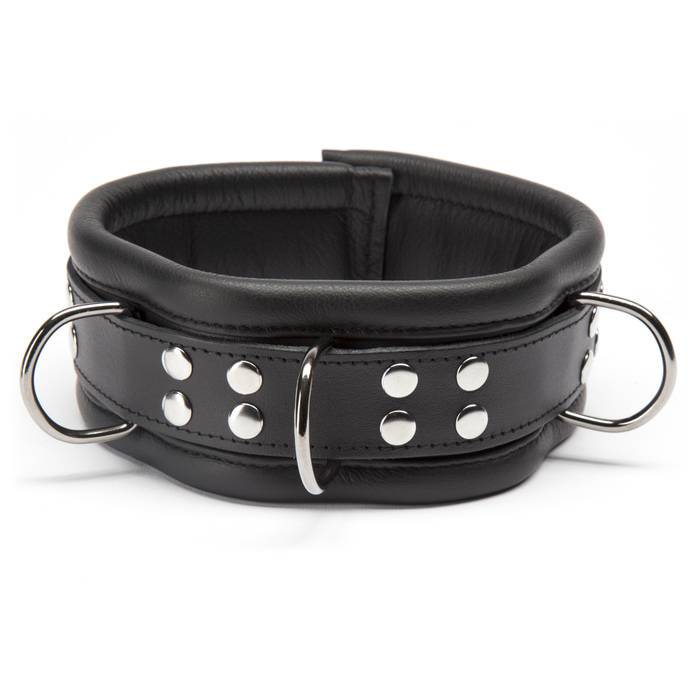 DOMINIX Deluxe Heavy Leather Collar - DOMINIX