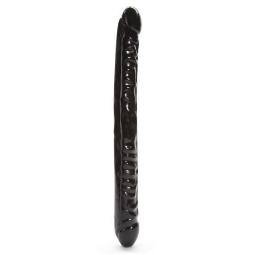 Doc Johnson Classic Veined Double Header Double-Ended Dildo 18 Inch - Doc Johnson