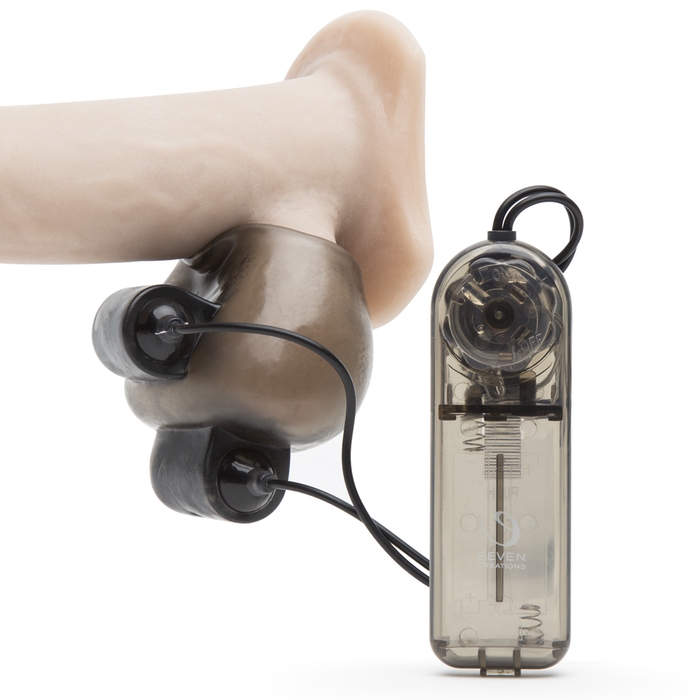 Dual Power Vibrating Testicle Stimulator - Seven Creations