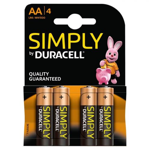 Duracell AA Batteries (4 Pack) - Duracell