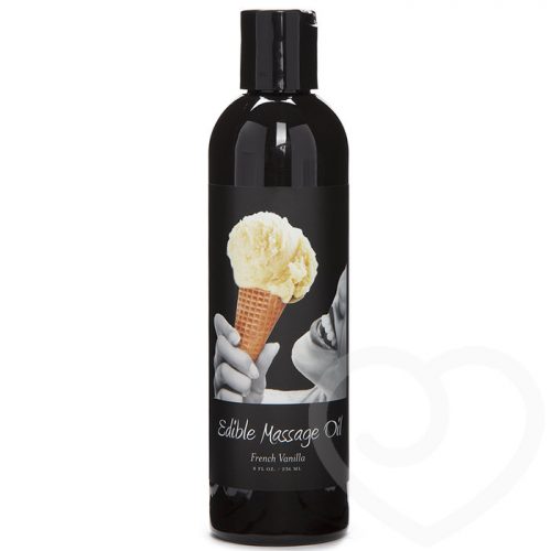 Earthly Body Vanilla Edible Massage Oil 236ml - Earthly Body