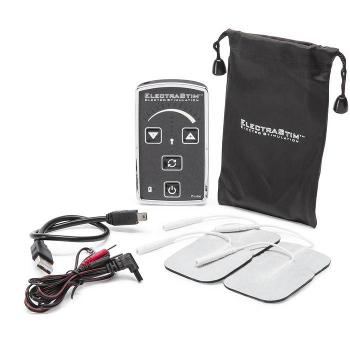 ElectraStim EM60-E Flick Single Output Stimulator and ElectraPads Set - ElectraStim