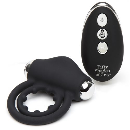 Fifty Shades of Grey Relentless Vibrations Remote Love Ring - Fifty Shades of Grey