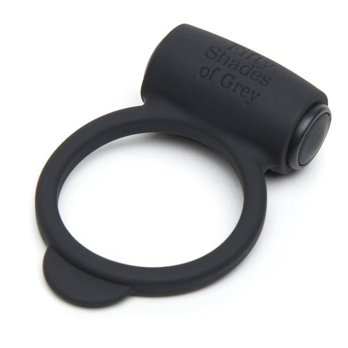 Fifty Shades of Grey Yours and Mine Vibrating Silicone Love Ring - Fifty Shades of Grey