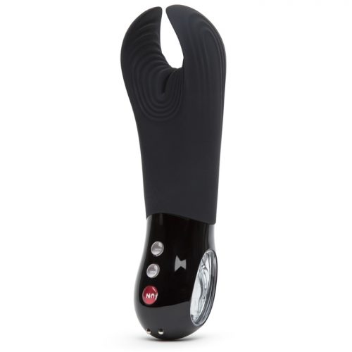 Fun Factory Manta Black Rechargeable Vibrating Male Stroker - Fun Factory