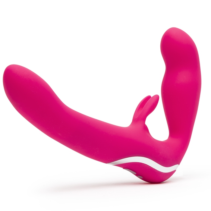 Happy Rabbit Rechargeable Vibrating Strapless Strap-On - Happy Rabbit