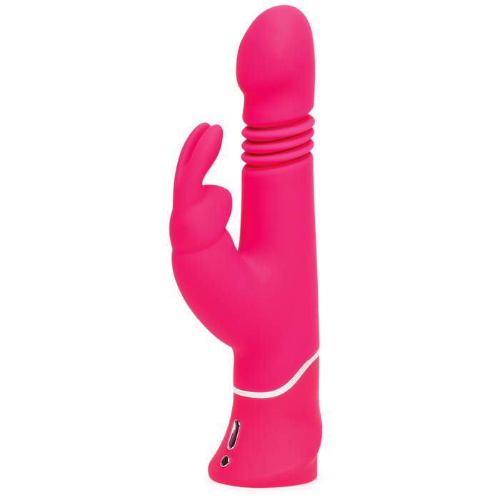 Happy Rabbit Thrusting Realistic Rechargeable Rabbit Vibrator - Happy Rabbit