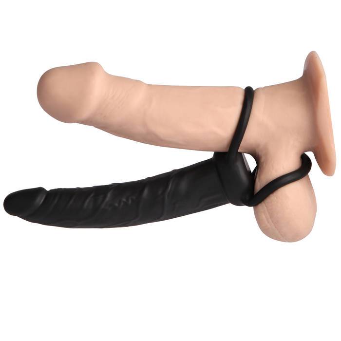 Love Rider Double Penetration Strap-On 5.5 Inch Dildo - Cal Exotics