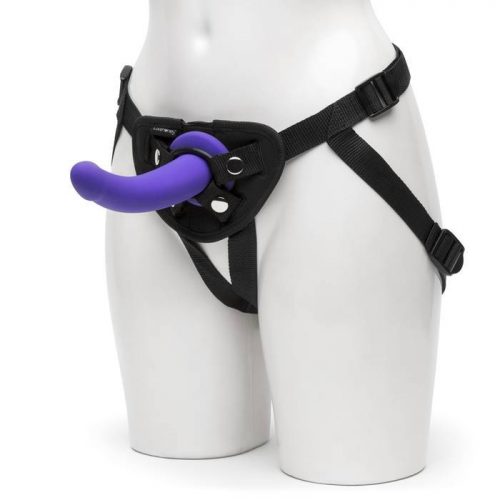 Lovehoney Advanced Unisex Strap-On Harness Kit with 7 Inch G-Spot Dildo - Lovehoney