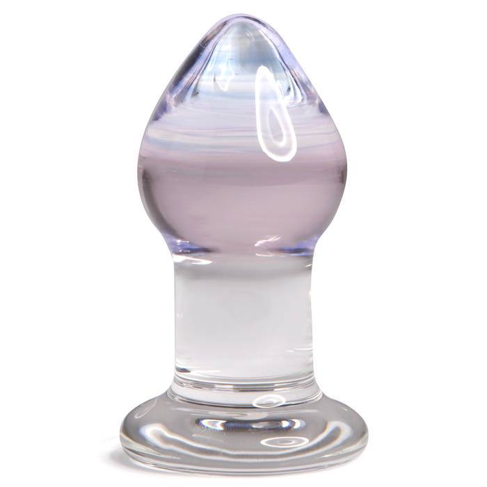 Lovehoney Amethyst Sensual Glass Butt Plug - Lovehoney