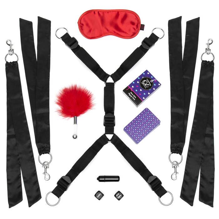 Lovehoney Bind Date Bondage Kit (8 Piece) - Lovehoney